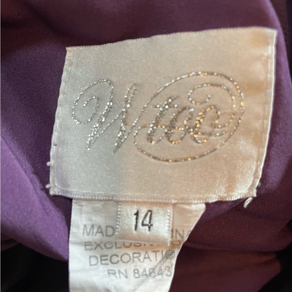 WTOO Style Rue Size 14 
Color Plum - Picture 5 of 5